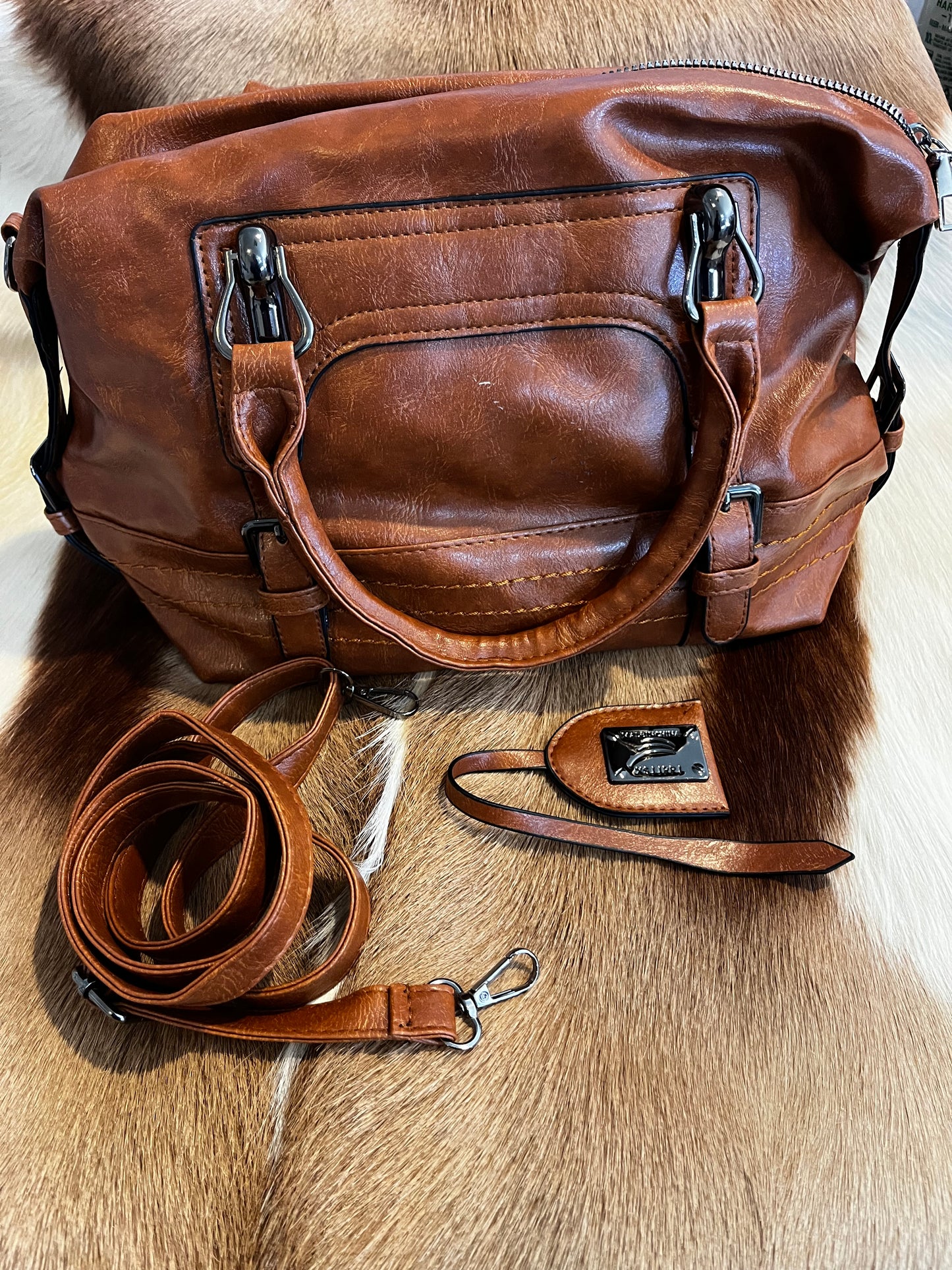 Sml Leather Duffle