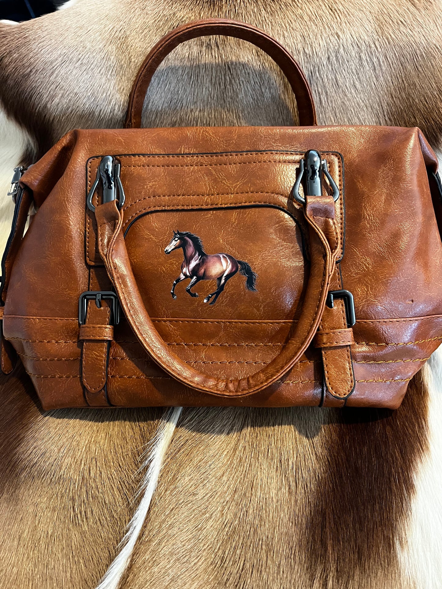 Sml Leather Duffle