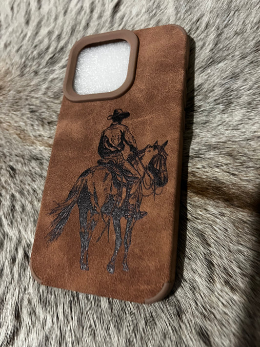 iPhone case with horse design